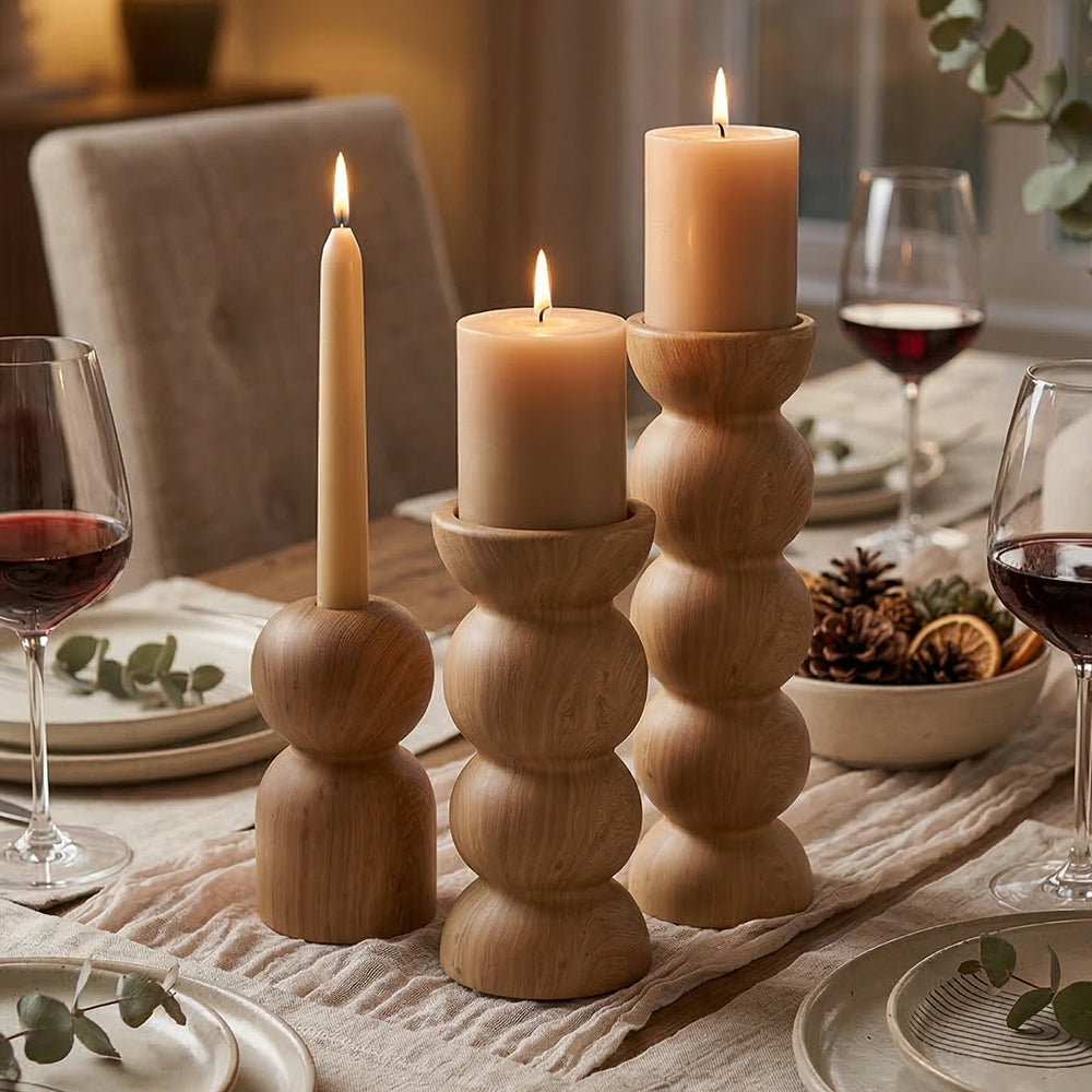 Danny Home Ceramic Candle Holder 20cm ( Candle Not Included )