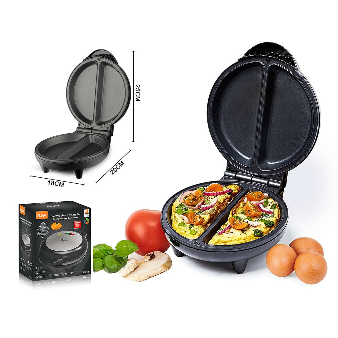 Electric Omlette Maker 850W