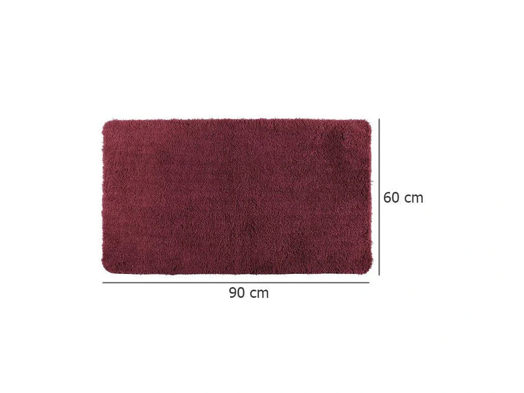 Wenko Melange Bath Mat Red