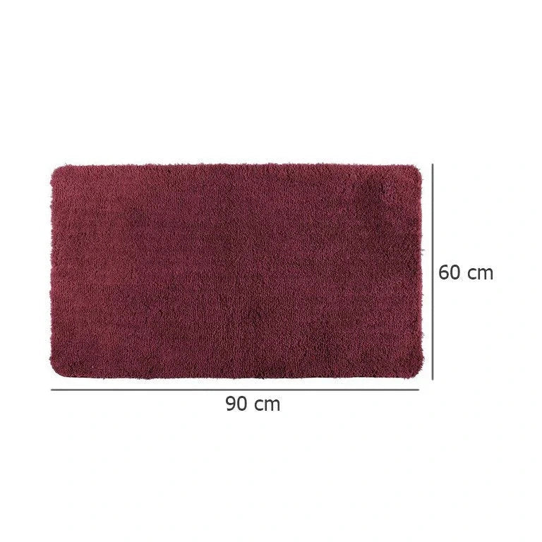 Wenko Melange Bath Mat Red