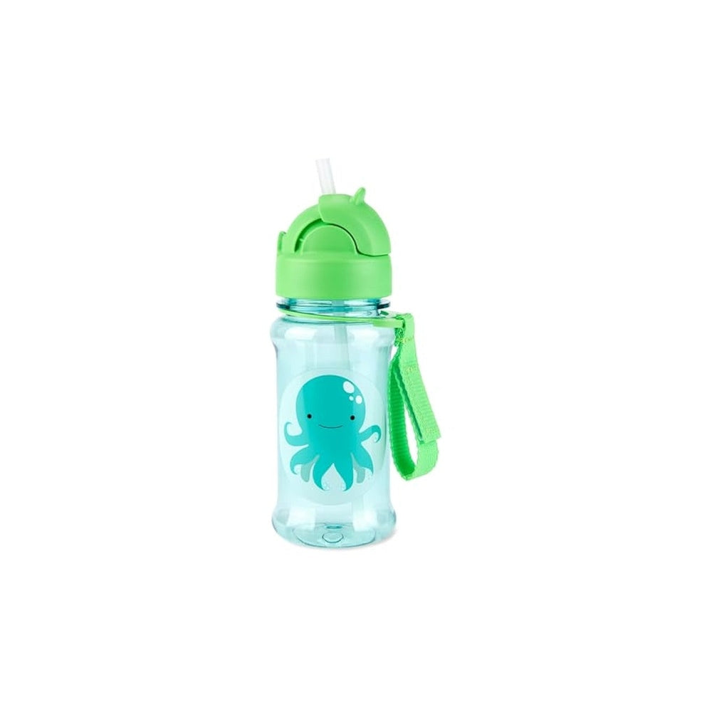 Sippy Cup with Straw, Zoo Straw Bottle with Tritan Renew