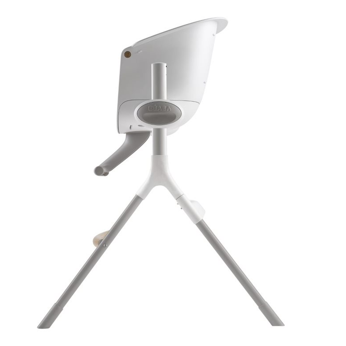 Béaba Up & Down Highchair – White/Grey