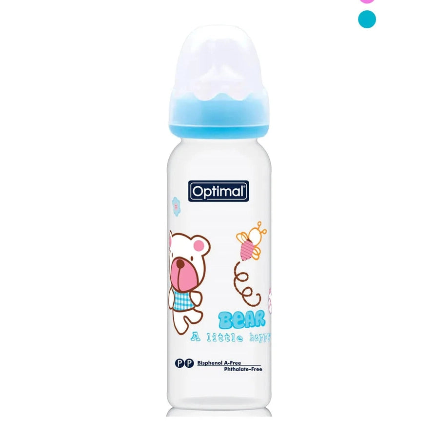 Narrow Neck Orthodontic Feeding Bottle 240ml