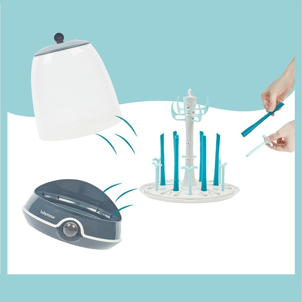 Baby Bottle Steam Sterilizer and Bottle Drainer