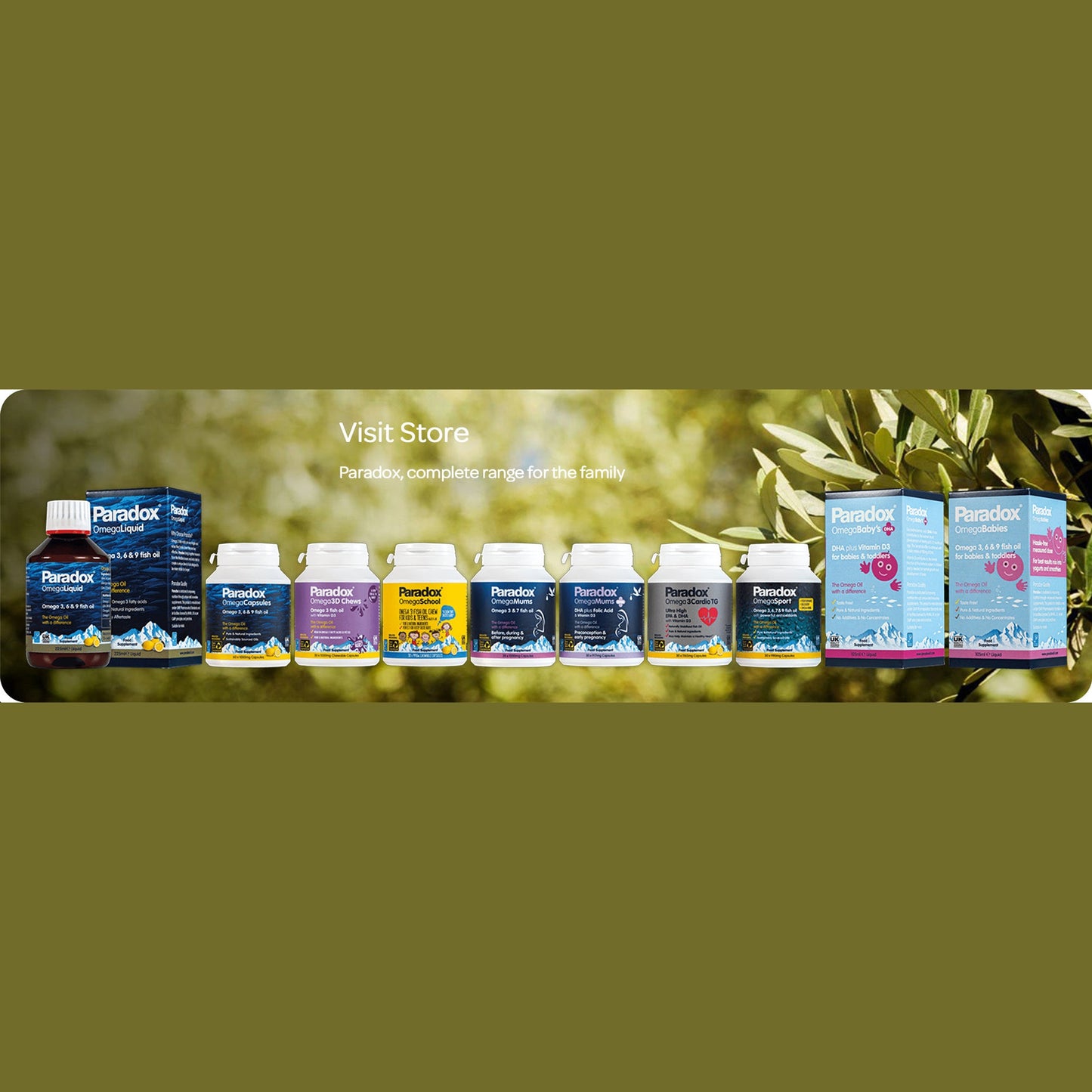 Paradox Omega Sport 990mg 30's Caps
