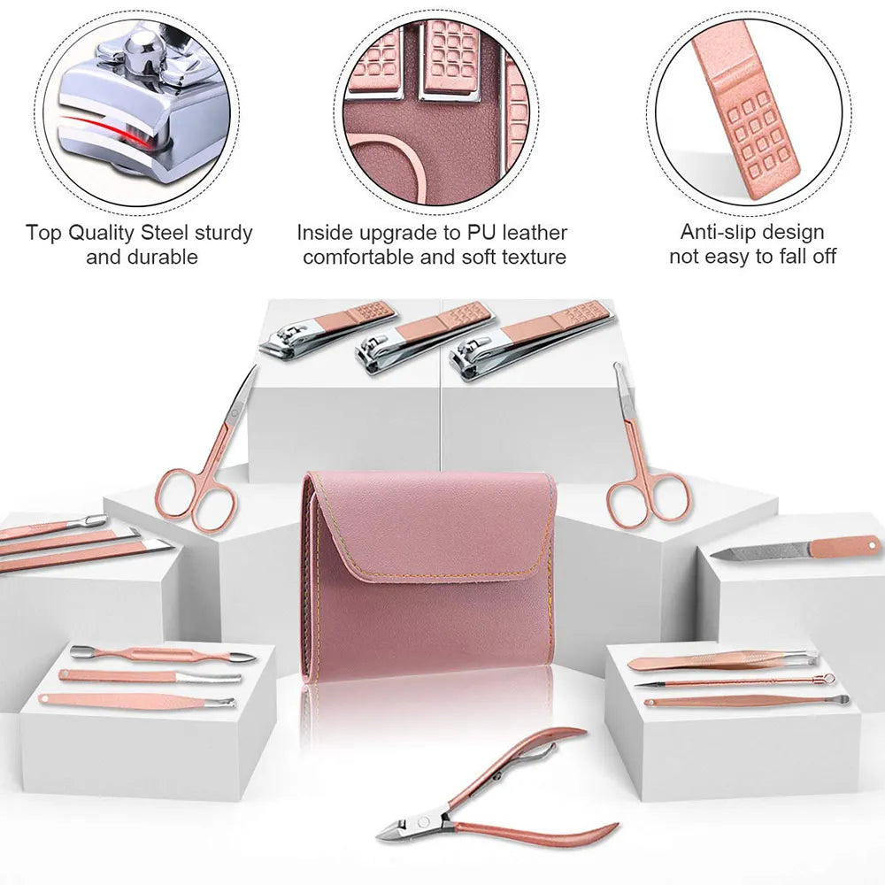 Nail Clippers and Beauty Tool Portable Set - Medaid International