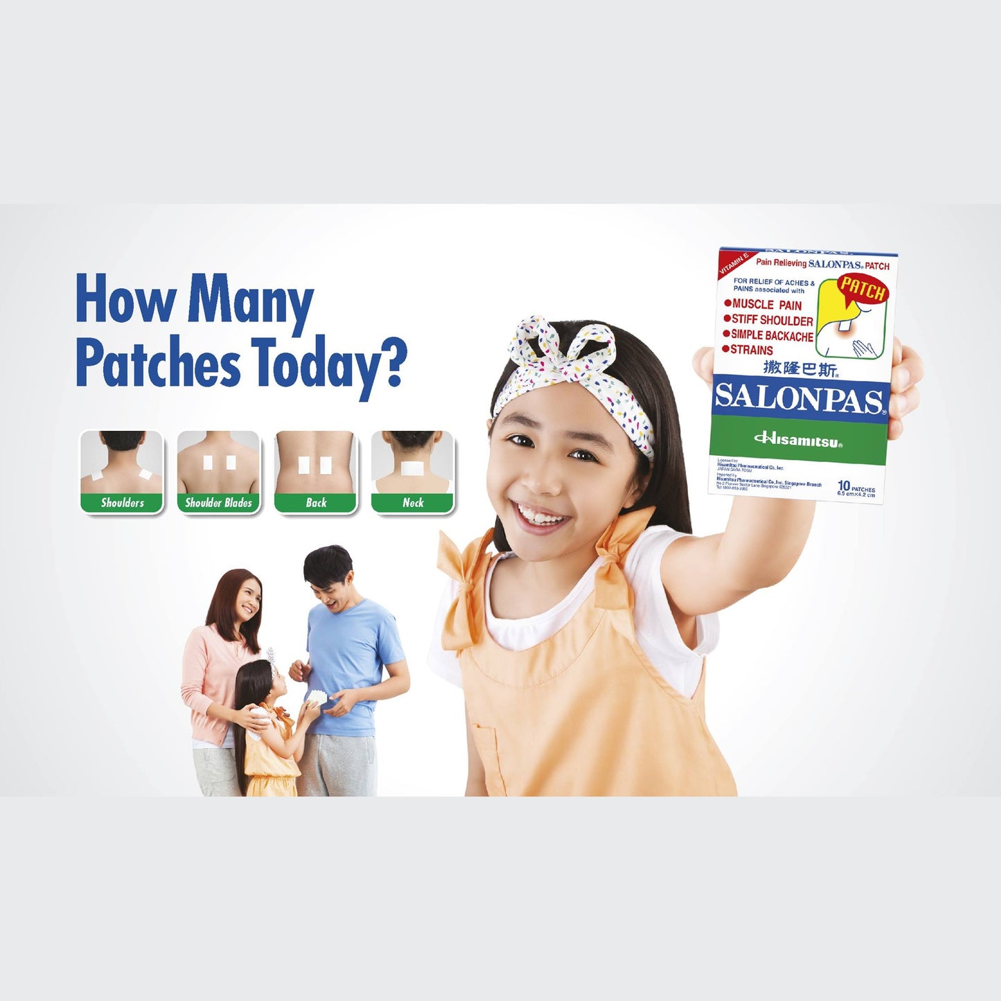 Salonpas Pain Relief Patch 20Pcs