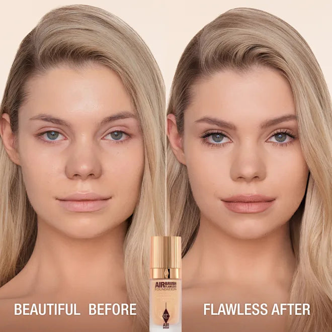 CHARLOTTE TILBURRY AIRBRUSH FLAWLESS FOUNDATION- 5 COOL