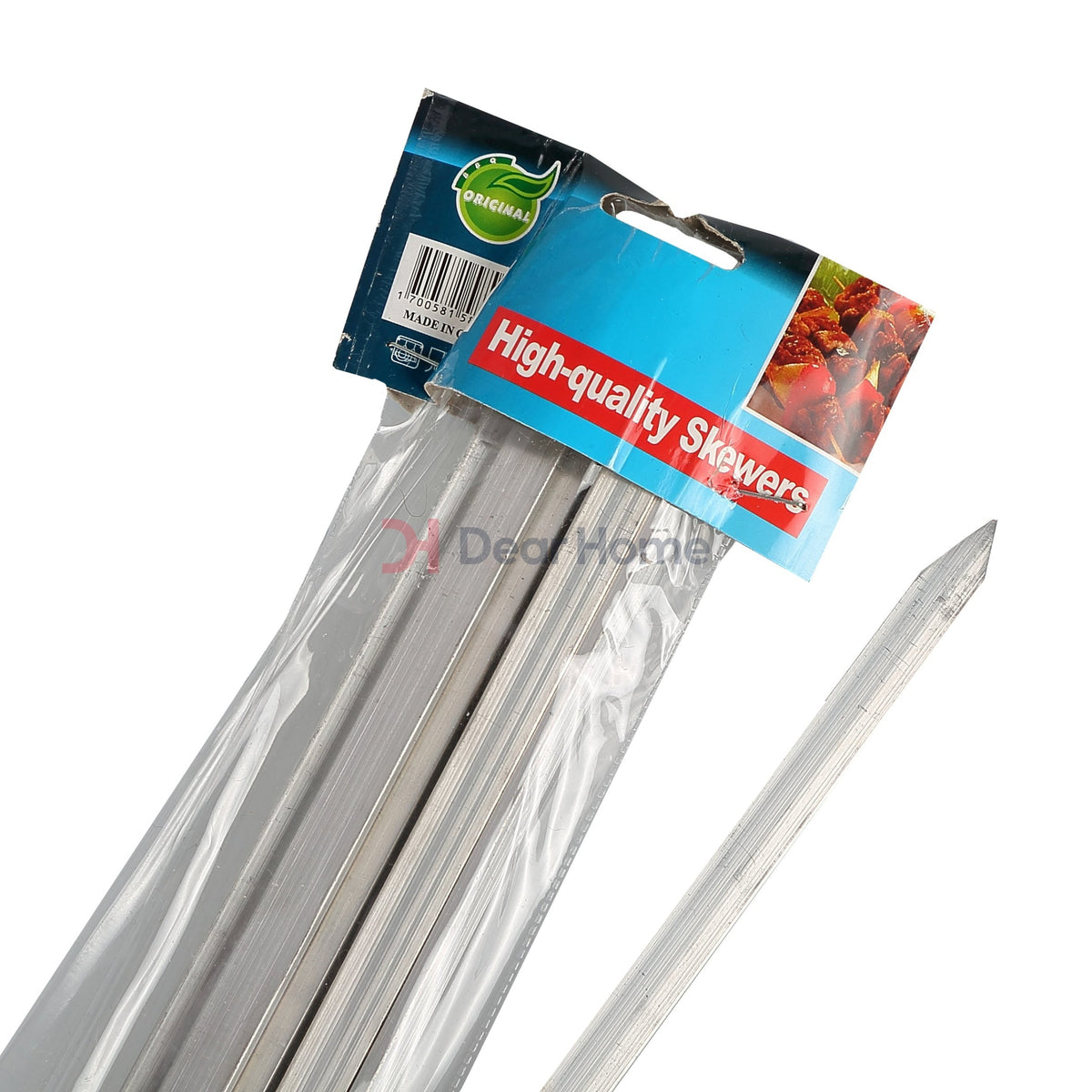 Aluminium Flat BBQ Meat Skewers