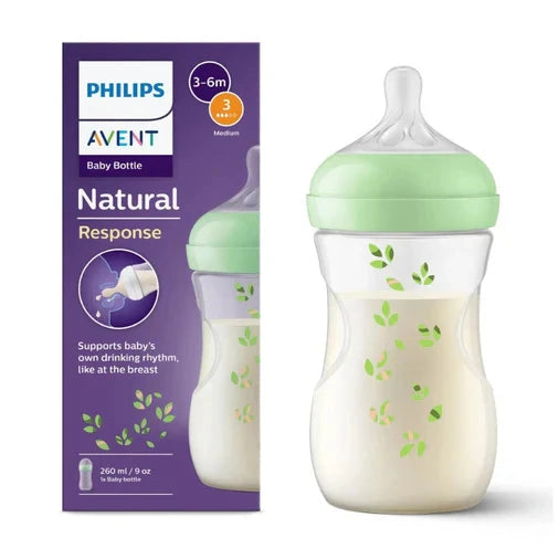 Avent - Bottle Deco - 260ml - Green