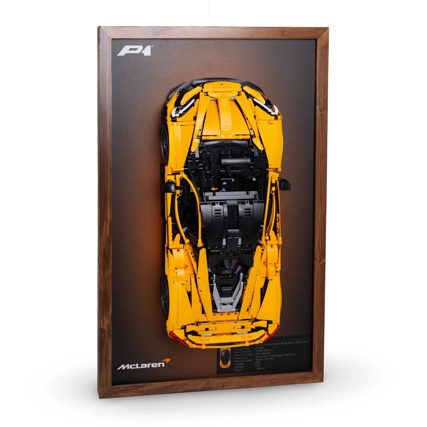 Lego Wall Mount For McLaren P1 (42172) (Without Lego Set)