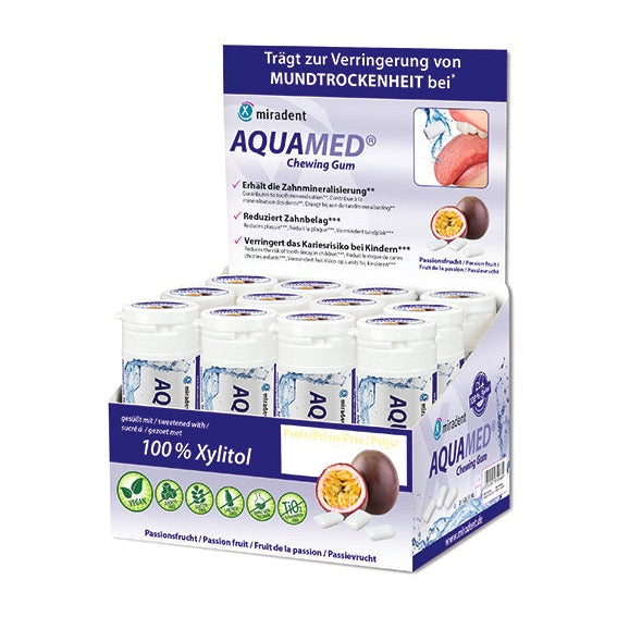 Miradent Aquamed Chewing Gum 30s