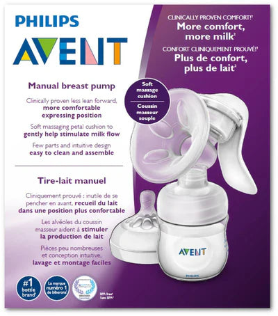Avent - Comfort Manual - Breast Pump