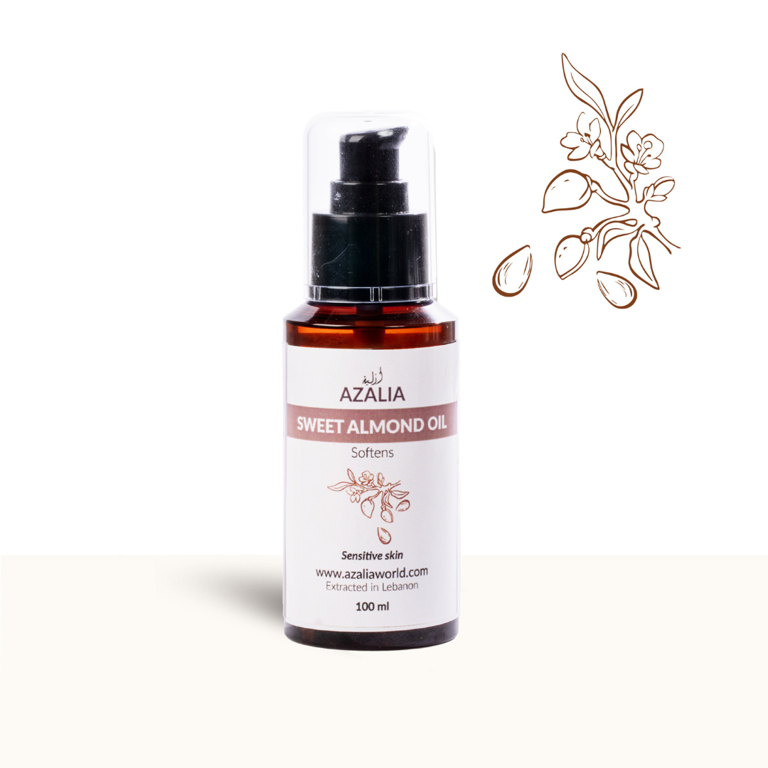 Azalia Sweet Almond Oil 100ml - Unscented