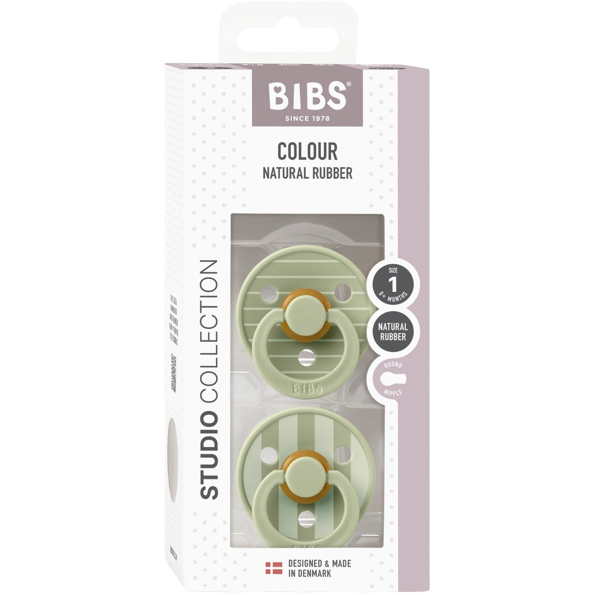 Studio Colour 2 Pack Pin Latex Size 1 Sage Mix