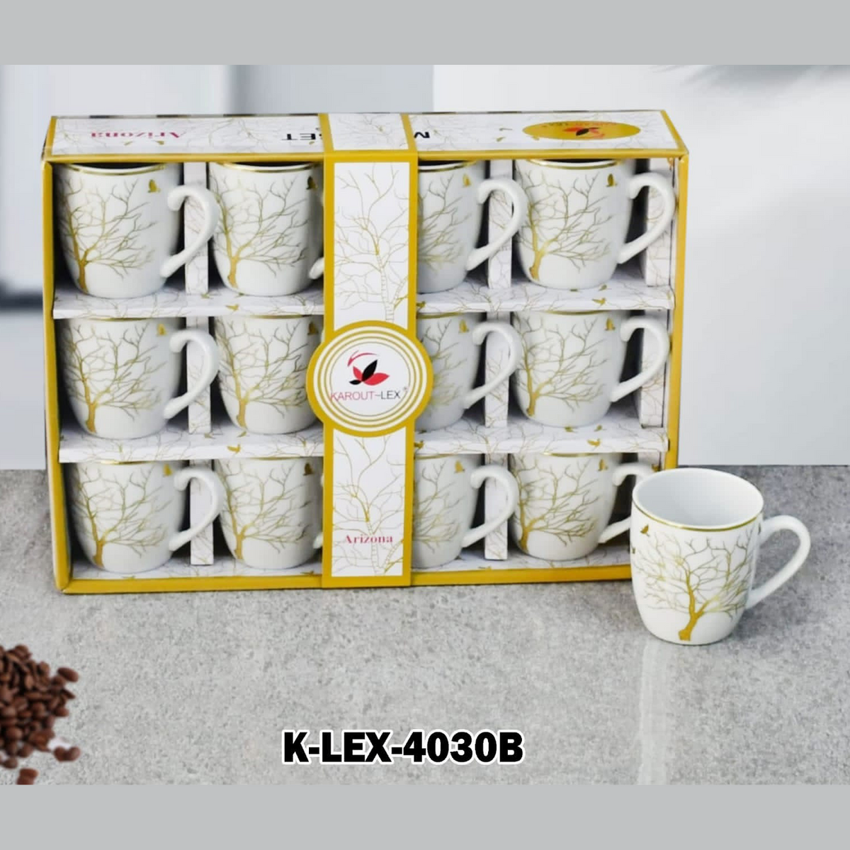 Arizona, 12 PCs Tea Mugs Set