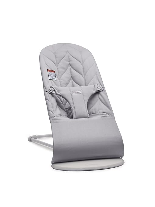 Babybjorn - Bouncer Bliss WOV. Petal - Light Gray