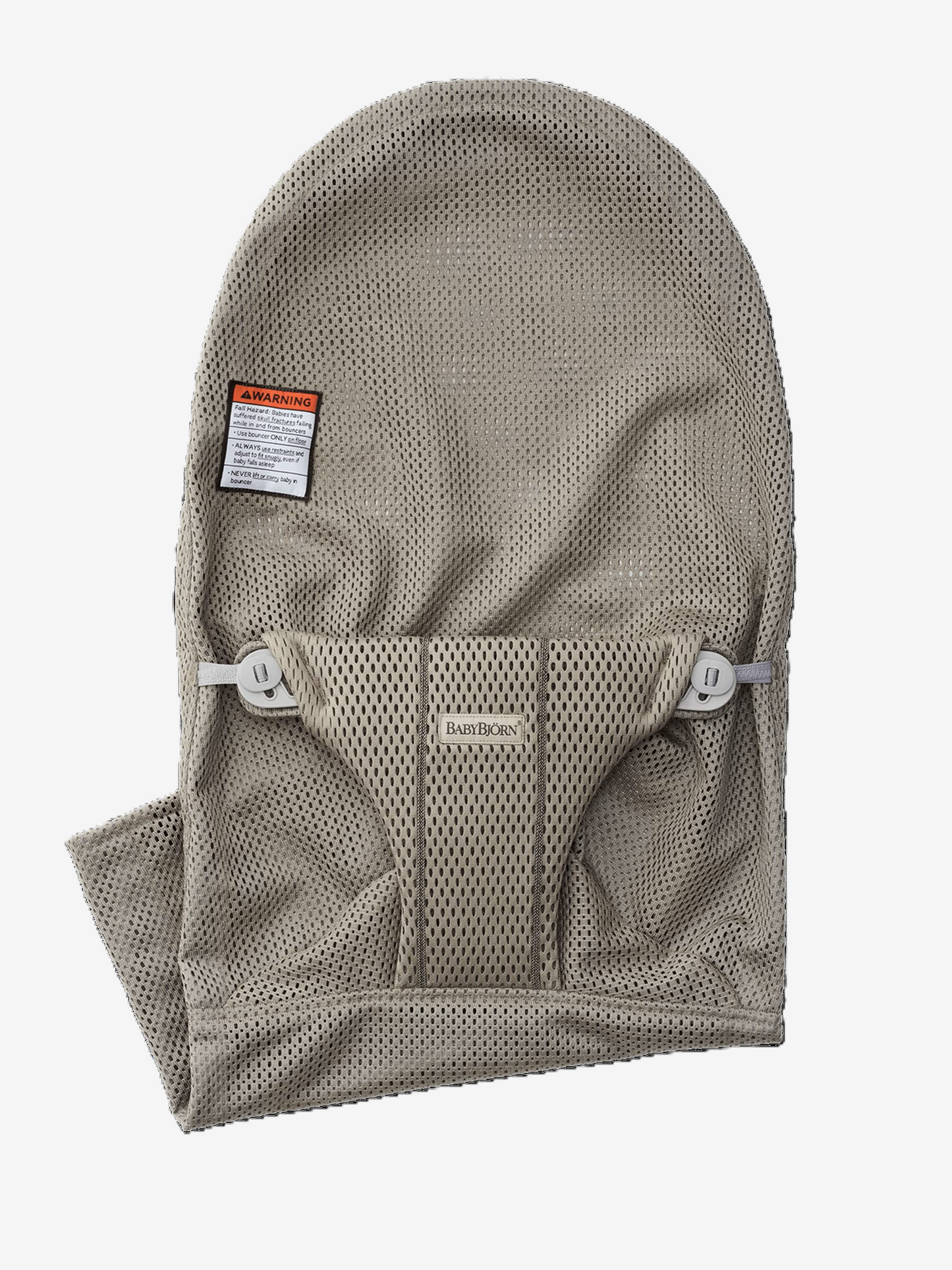 Babybjorn - Bouncer Seat Fabric - Mesh-Gray Beige