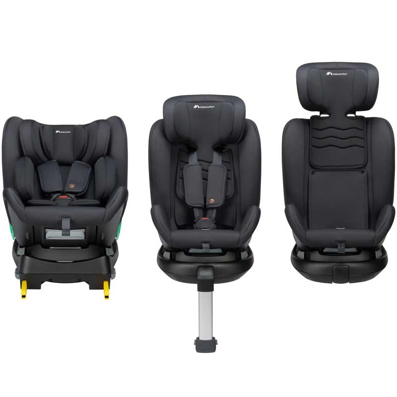 Bebe Confort - Atlas 360 i-Size Carseat - Mineral Black