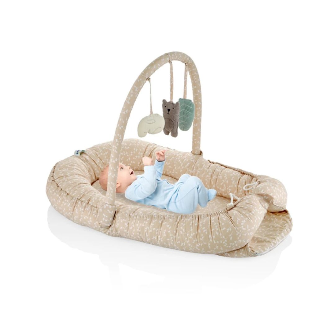 Babyjem Baby Nest with Toys (Beige)