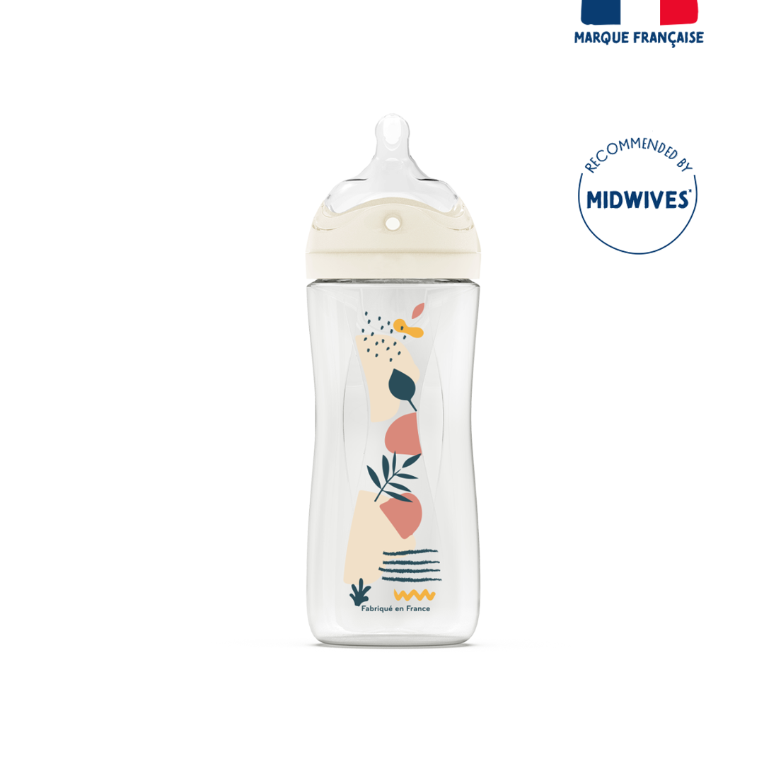 Dodie Bottles Anti-Colic Teat & Ring 330ml 0+ Month Biomimicry Teat Slow Flow 3 - Medaid International