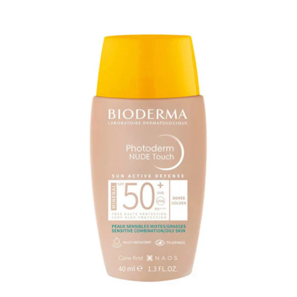 Bioderma Photoderm Nude Touch Teintee SPF50+ 40ML gold 9/2026