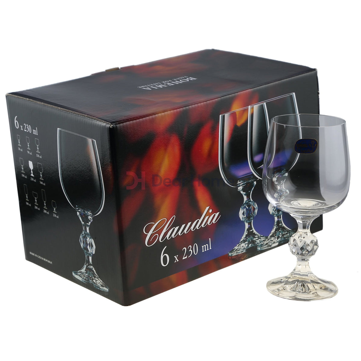 Bohemia Sterna Cup 230Ml 6Pcs