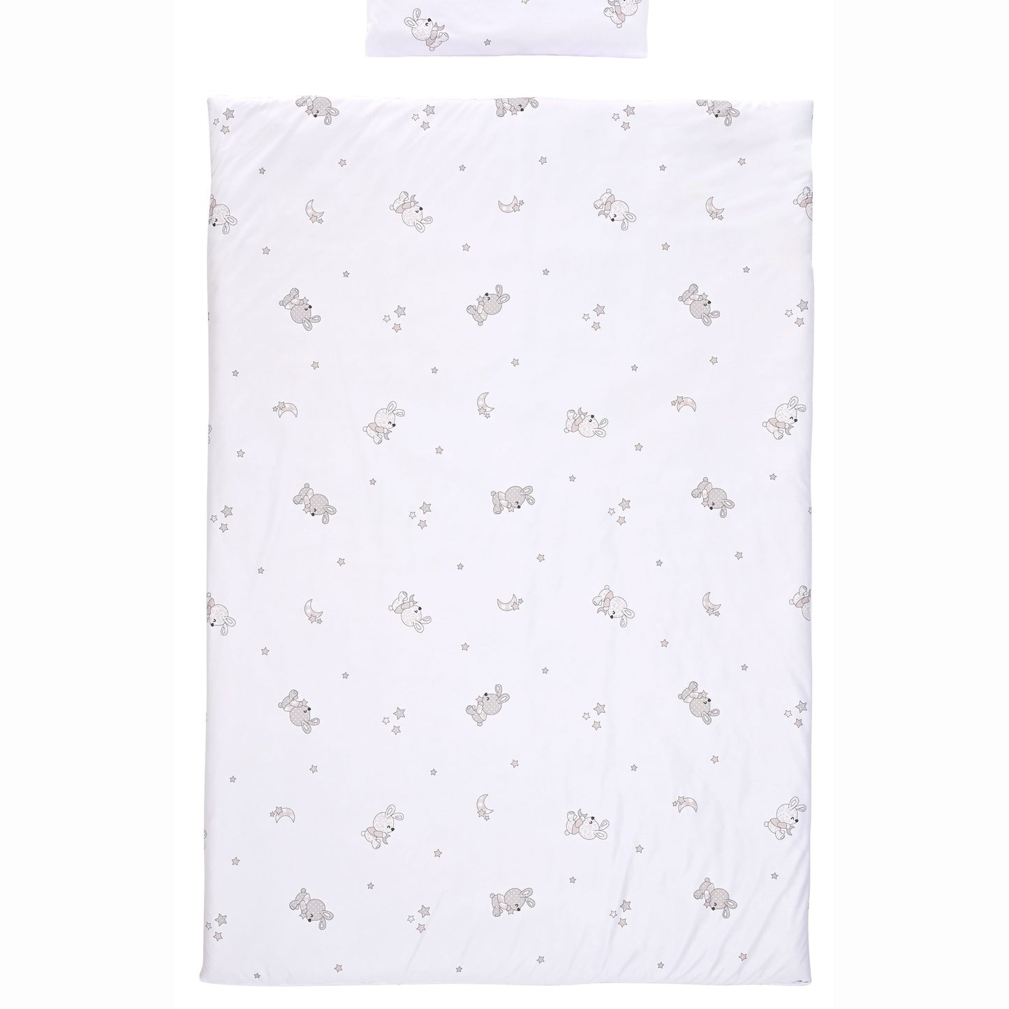 Cosy Little Rabbits grey 3-piece sleep set