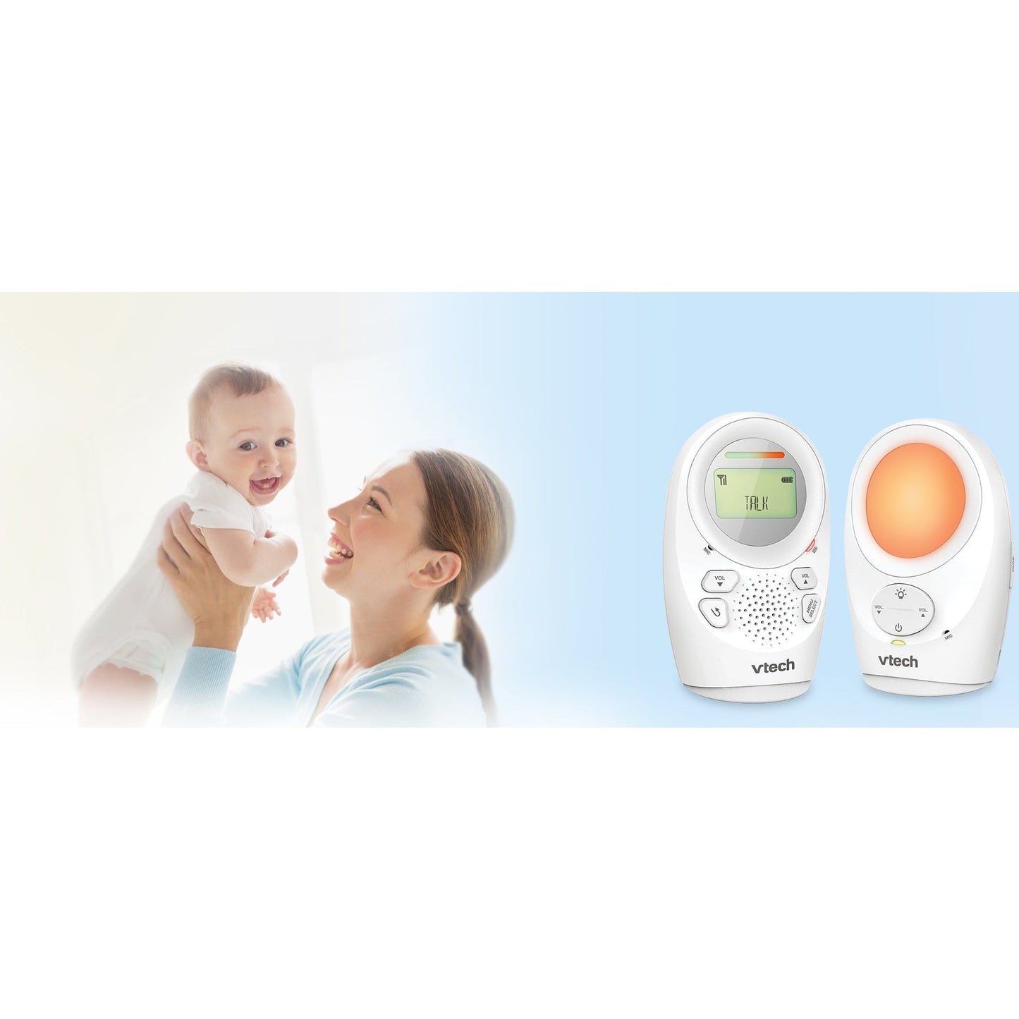 Vtech VM1212 Digital Audio Baby Monitor, Night Light
