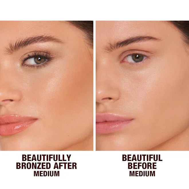 CHARLOTTE TILBURY SUNKISSED GLOW BRONZER - 2 MEDIUM -