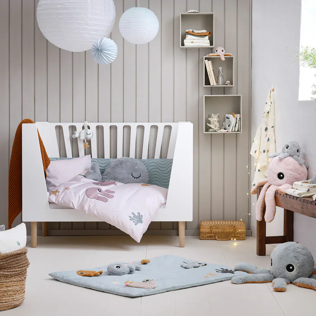 Done By Deer Bedlinen Junior Jelly & Wally Organic Cotton Set