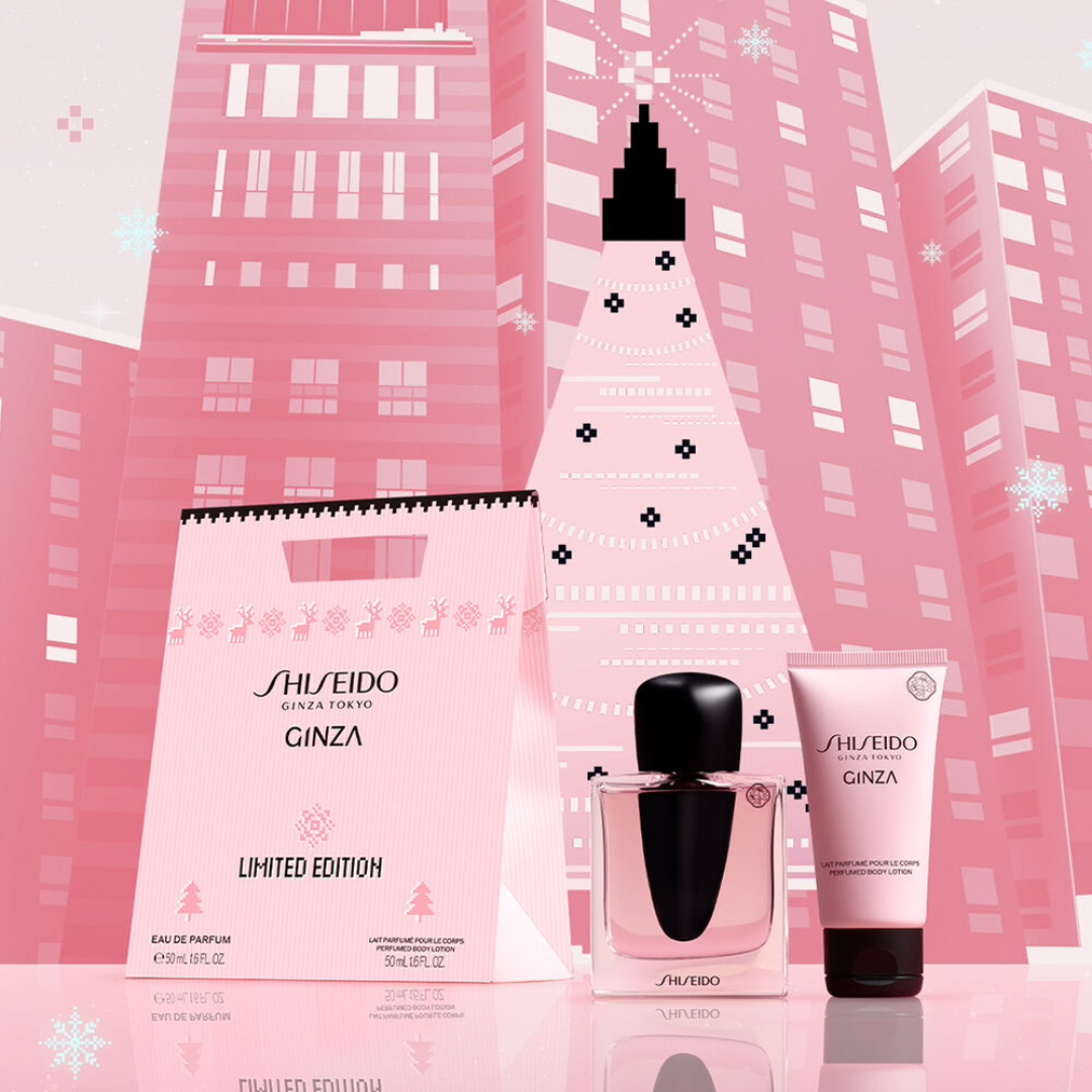 Shiseido Ginza Eau De Parfum Shopping Bag Kit 50ml