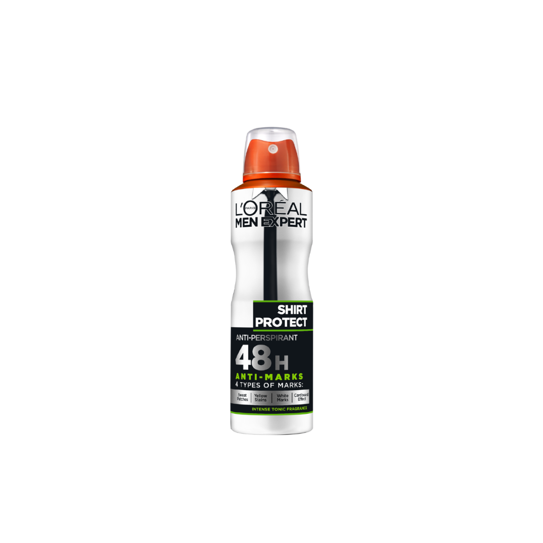 L'Oréal Paris Men Expert Deodorant Shirt Protect 100% Anti-Marks Spray