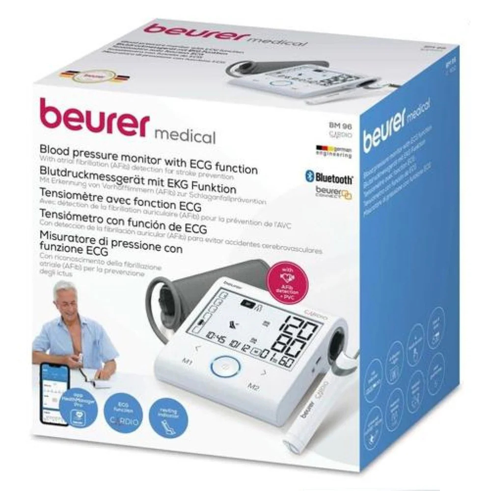 Beurer Blood Pressure Monitor With ECG Function BM96