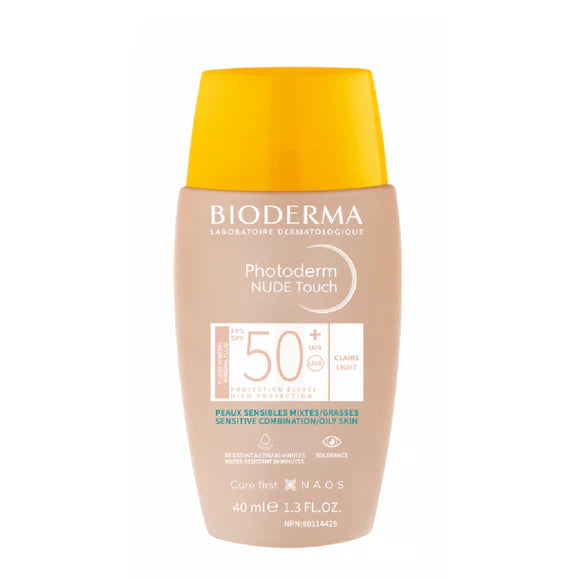 Bioderma Photoderm Nude Touch Spf50+ Very Light Color 40ml