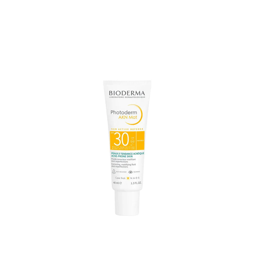 Bioderma photoderm AKN Mat sun active defense spf30 40ml - Medaid International