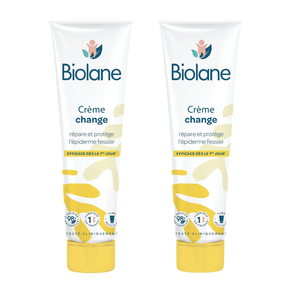 Biolane Diaper Rash Cream Double Bundle | Creme Change - 100ml - Medaid - Lebanon