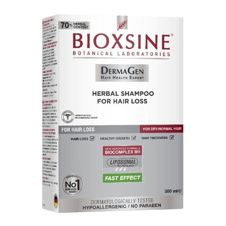 Bioxcin Shampoo For Hair Loss Dry Normal 300ml