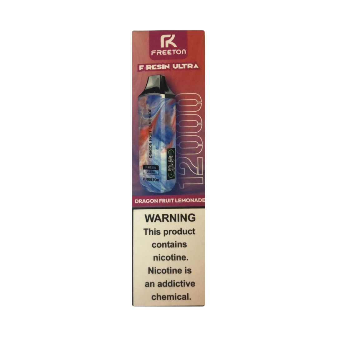 FreeTon F-Resin Ultra - Dragon Fruit Lemonade - 12000 Puff - Medaid International