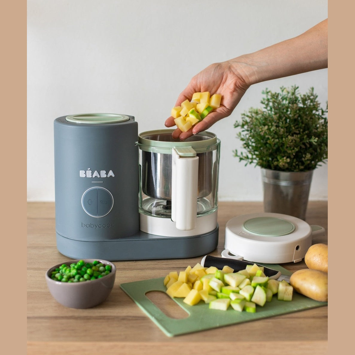 Babycook Neo Baby Food Processor - Mineral Grey