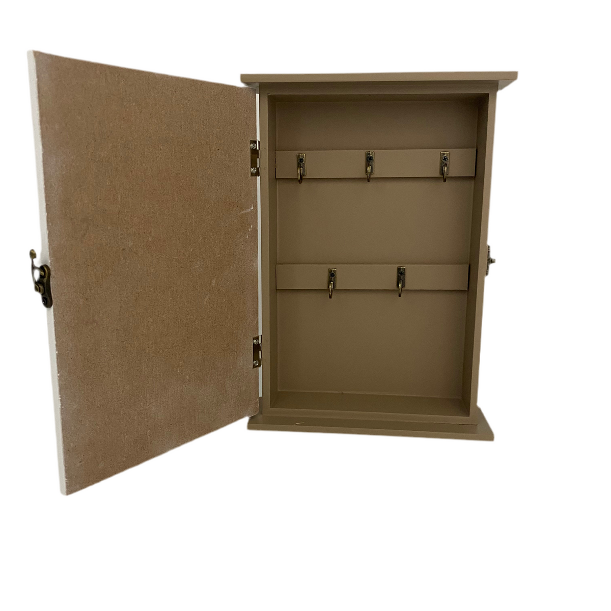 Wood Wall Mounted Key Holder Box