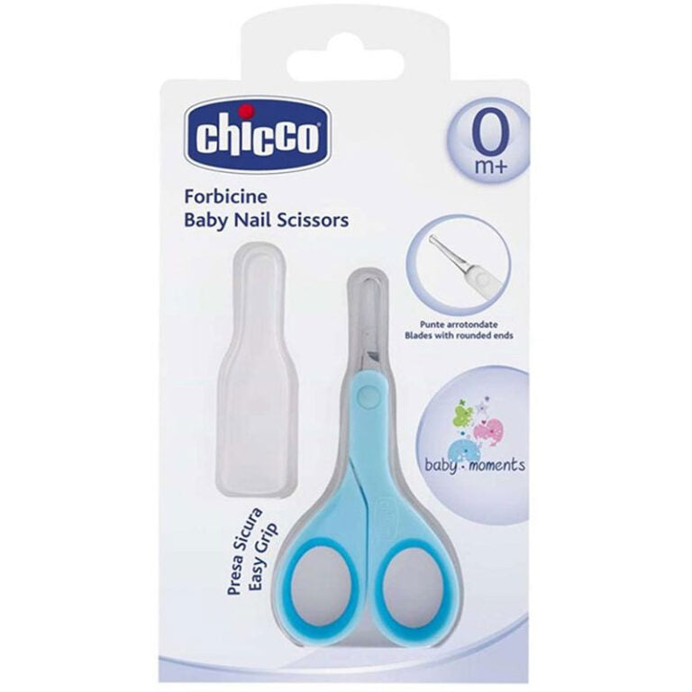 Chicco - Baby Nail Scissors 0m - Blue - 65260