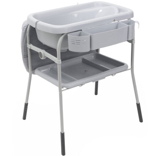 Chicco - Cuddle&Bubble Bathtub - Grey Melange - Bath Time