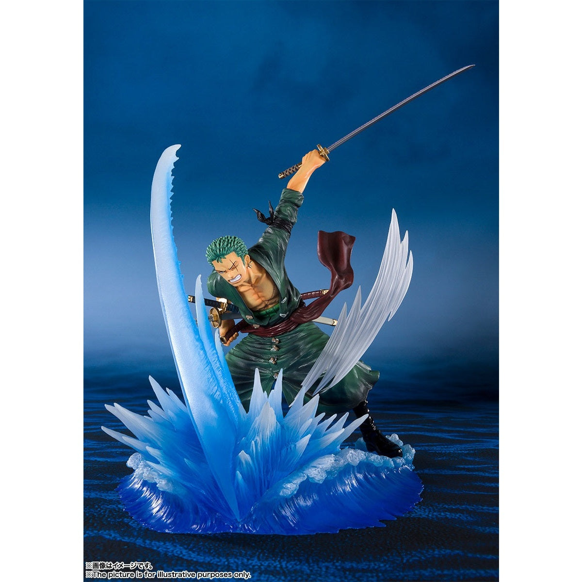 One Piece Roronoa Zoro 1/12 Scale Figuarts Zero Statue by Bandai Tamashii - Medaid International