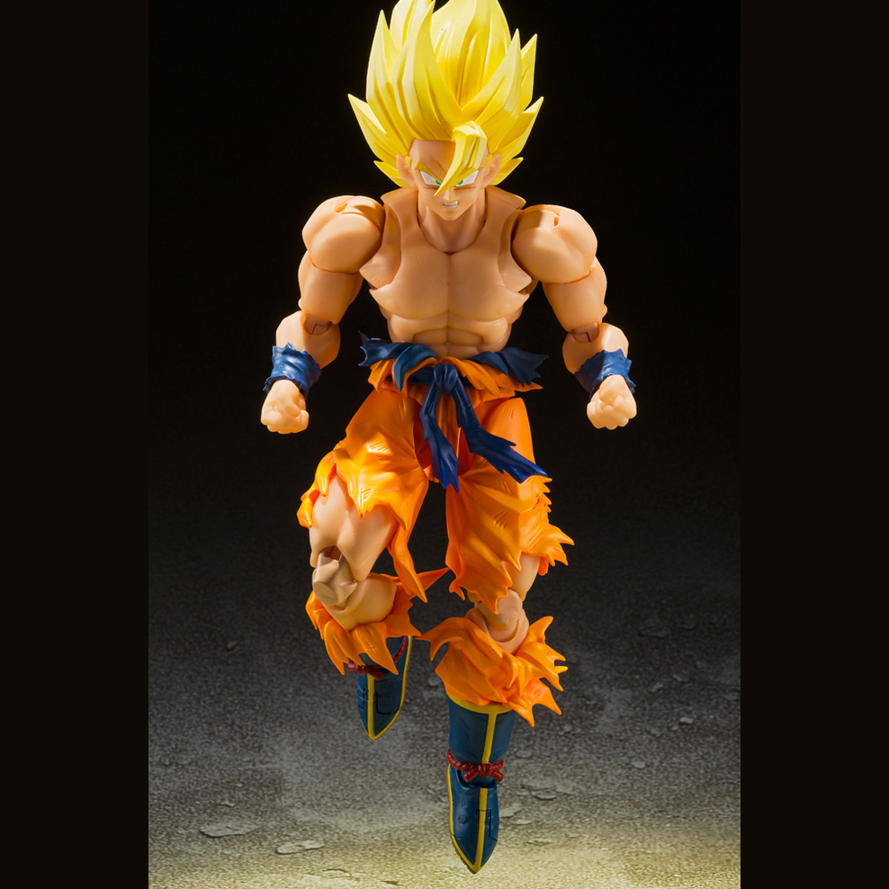 Dragon Ball Z Super Saiyan Son Goku (Legendary Super Saiyan) S.H Figuarts Action Figure by Bandai Tamashii - Medaid International