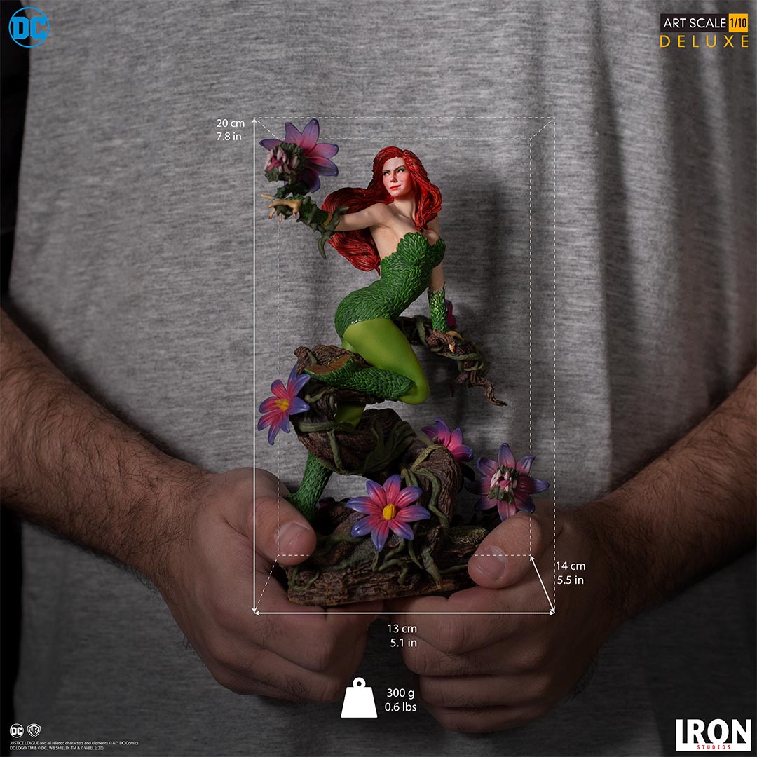DC Comics Poison Ivy By Ivan Reis Series #5 1/10 Scale Statue by Iron Studios - Medaid International