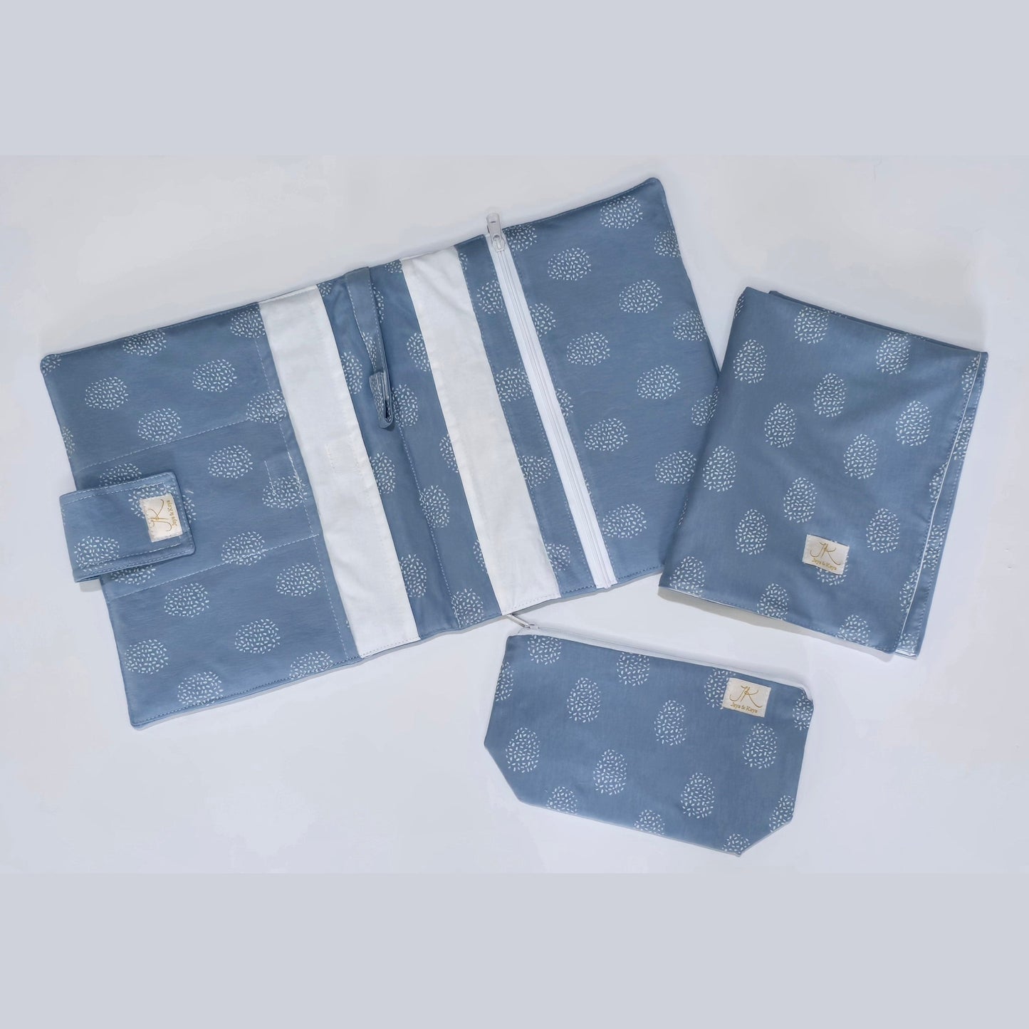 Celestine Blue Diaper Changing set