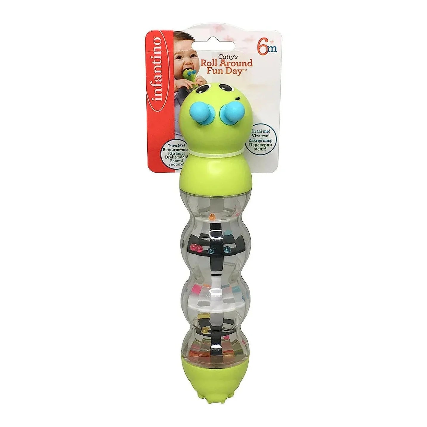 Infantino Cattys Roll Around Fun Day Sensory Toy