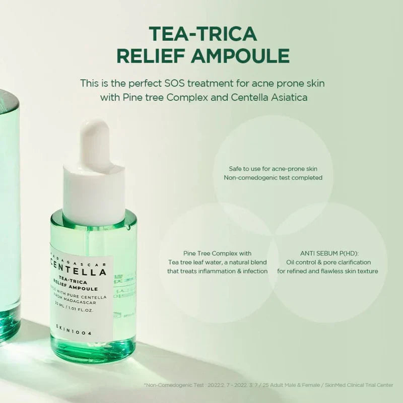 SKIN1004 Madagascar Centella Ampoule Kit - 4 Ampoules set