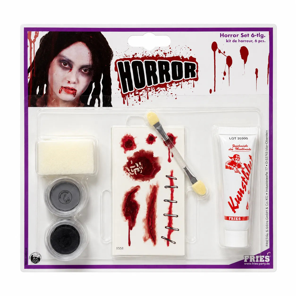 Fritz Fries & Shone Gmbh & Co Set of 6 for Creating Vampire, Zombie, Horror Set | Fritz Fries & Shone Gmbh & Co in Lebanon